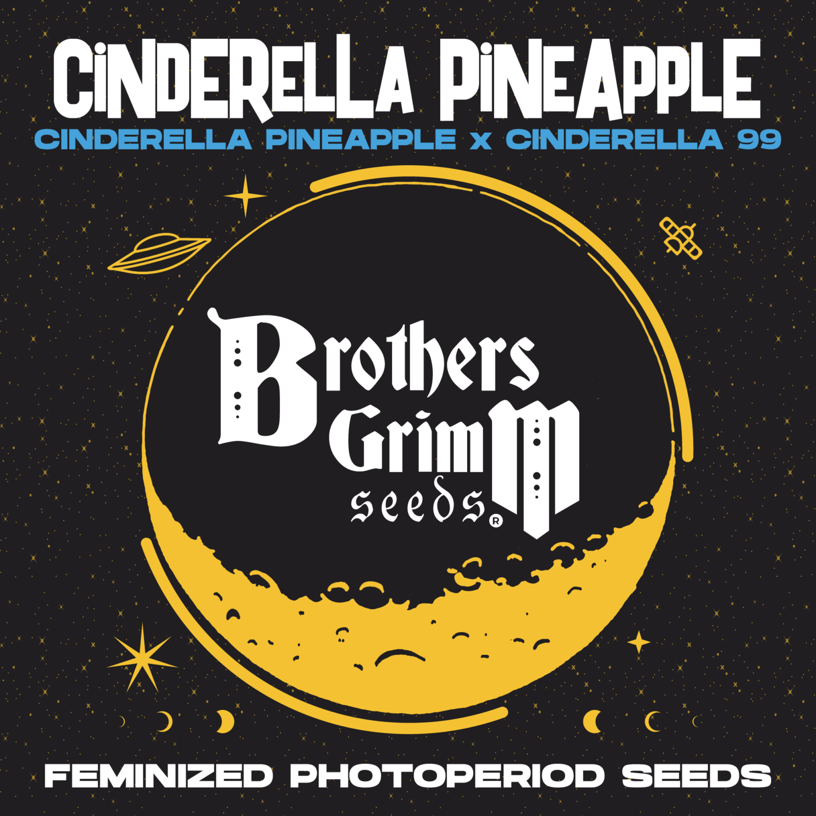 Cinderella Pineapple Strain by Brothers Grimm Seeds